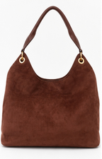 Bolsa hobo de Boutiquemirel con cadena, bolso de moda en color neutro, con asa de cadena y diseño elegante para ocasiones casuales.