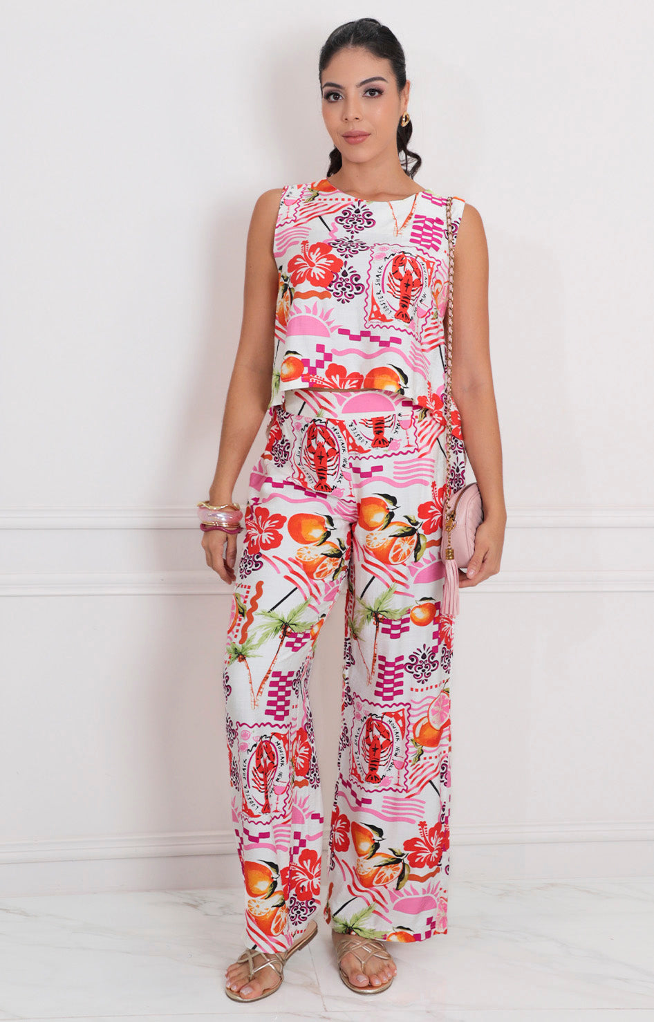 Conjunto estampado
