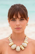 Set de collar de cuentas grandes y aretes - SET COLLAR Boutiquemirel 