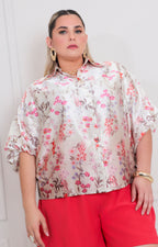 Blusa estampada de flores