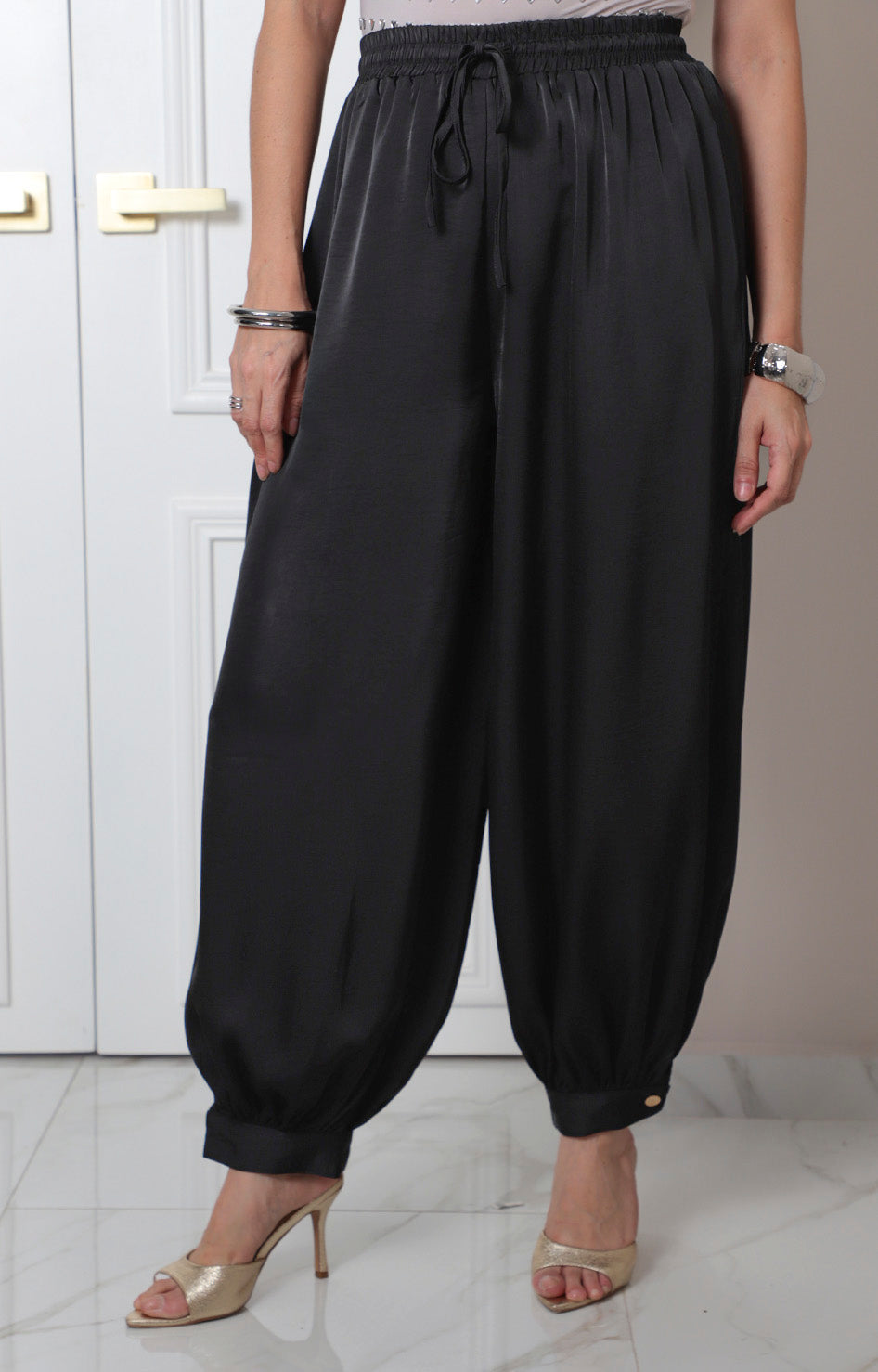 Pantalón Pantalón con cordón ajustable