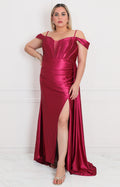 Vestido largo de tirantes - VESTIDO LARGO CURVY Boutiquemirel 