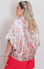 Blusa estampada de flores