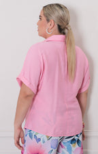 Blusa con botones - BLUSA CURVY Boutiquemirel 