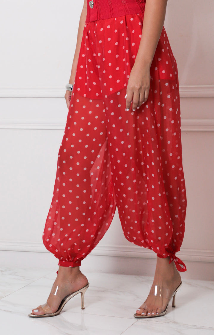 Pantalòn estampado polka dots - PANTALON REGULAR Boutiquemirel 