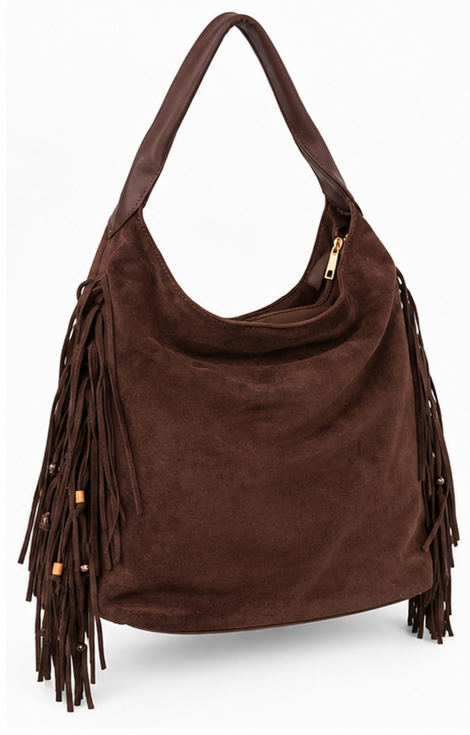 Bolsa hobo de gamuza