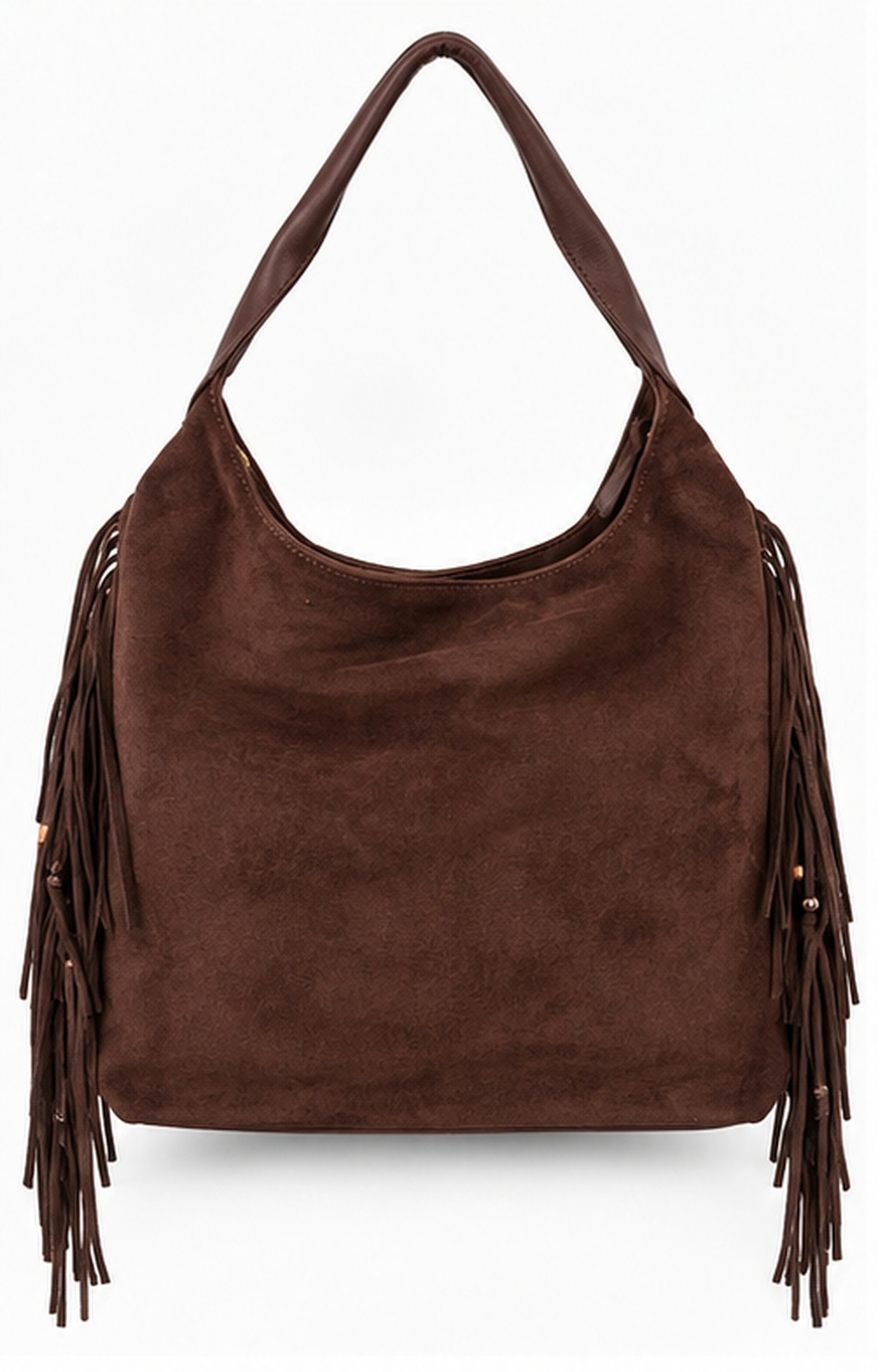 Bolsa hobo de gamuza