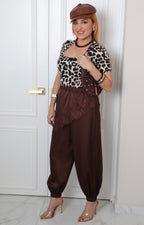 Blusa con escote cuadrado
