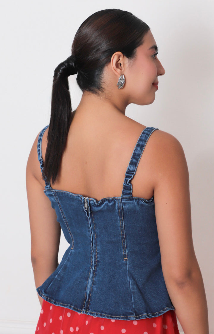 Blusa de mezclilla - BLUSAS REGULAR Boutiquemirel 
