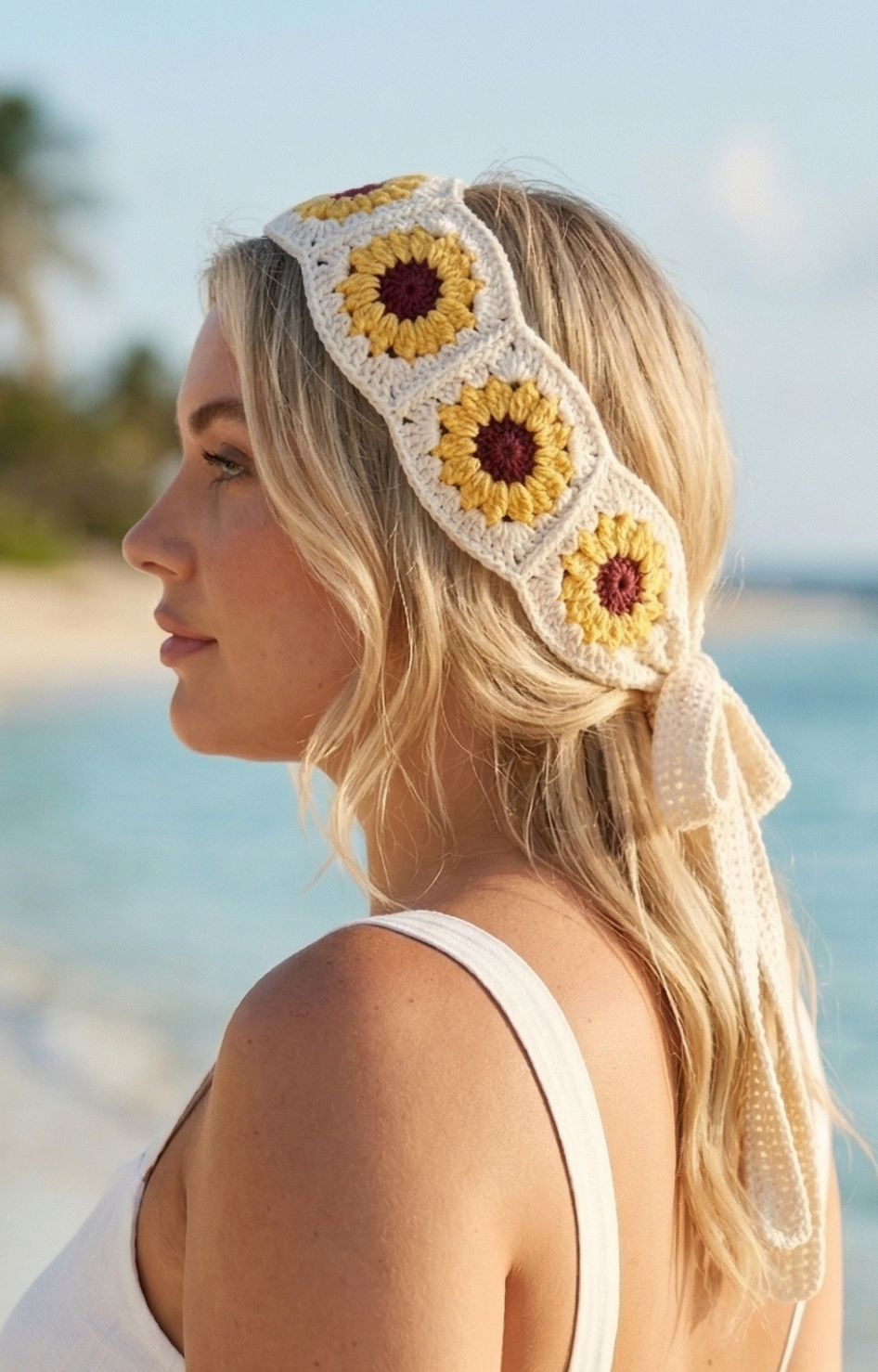 Diademas Tejida de Flores - DIADEMAS Boutiquemirel 