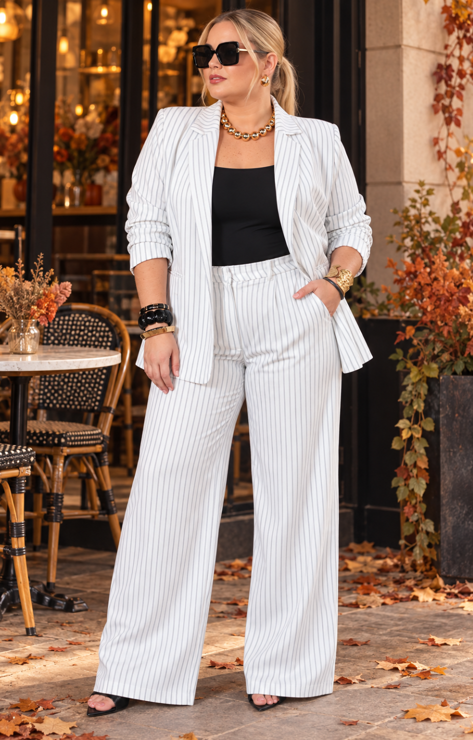 Conjunto blanco lineal