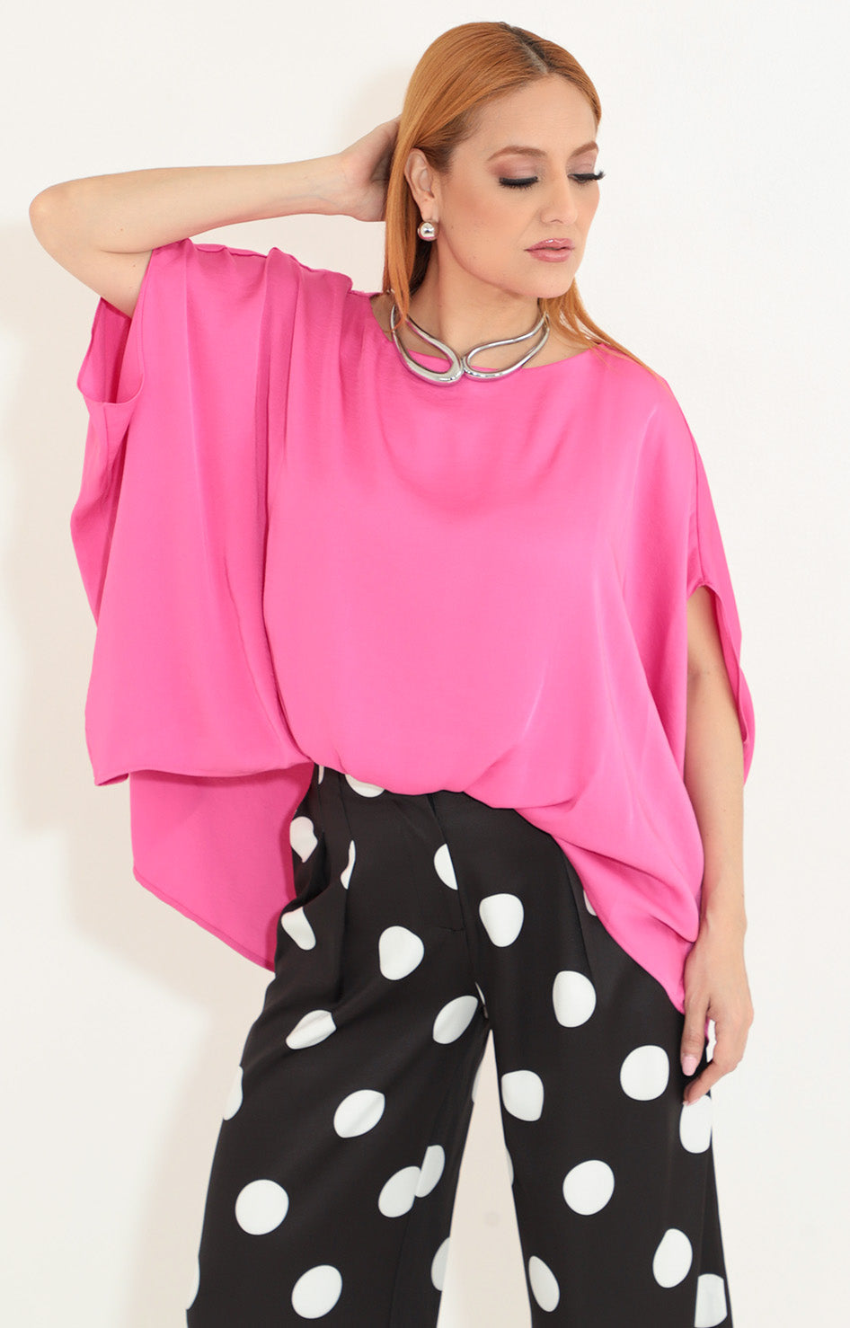 Blusa túnica fucsia - BLUSA Boutiquemirel 