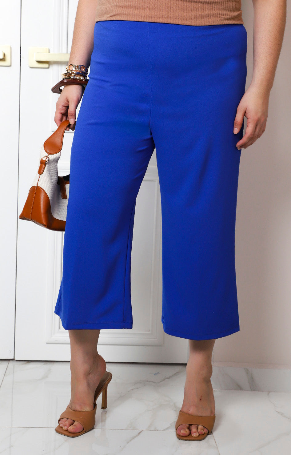 Capri con cintura elástica