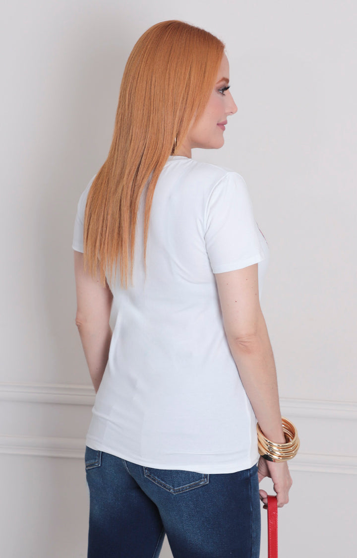 Blusa estampada cherry - BLUSAS REGULAR Boutiquemirel 