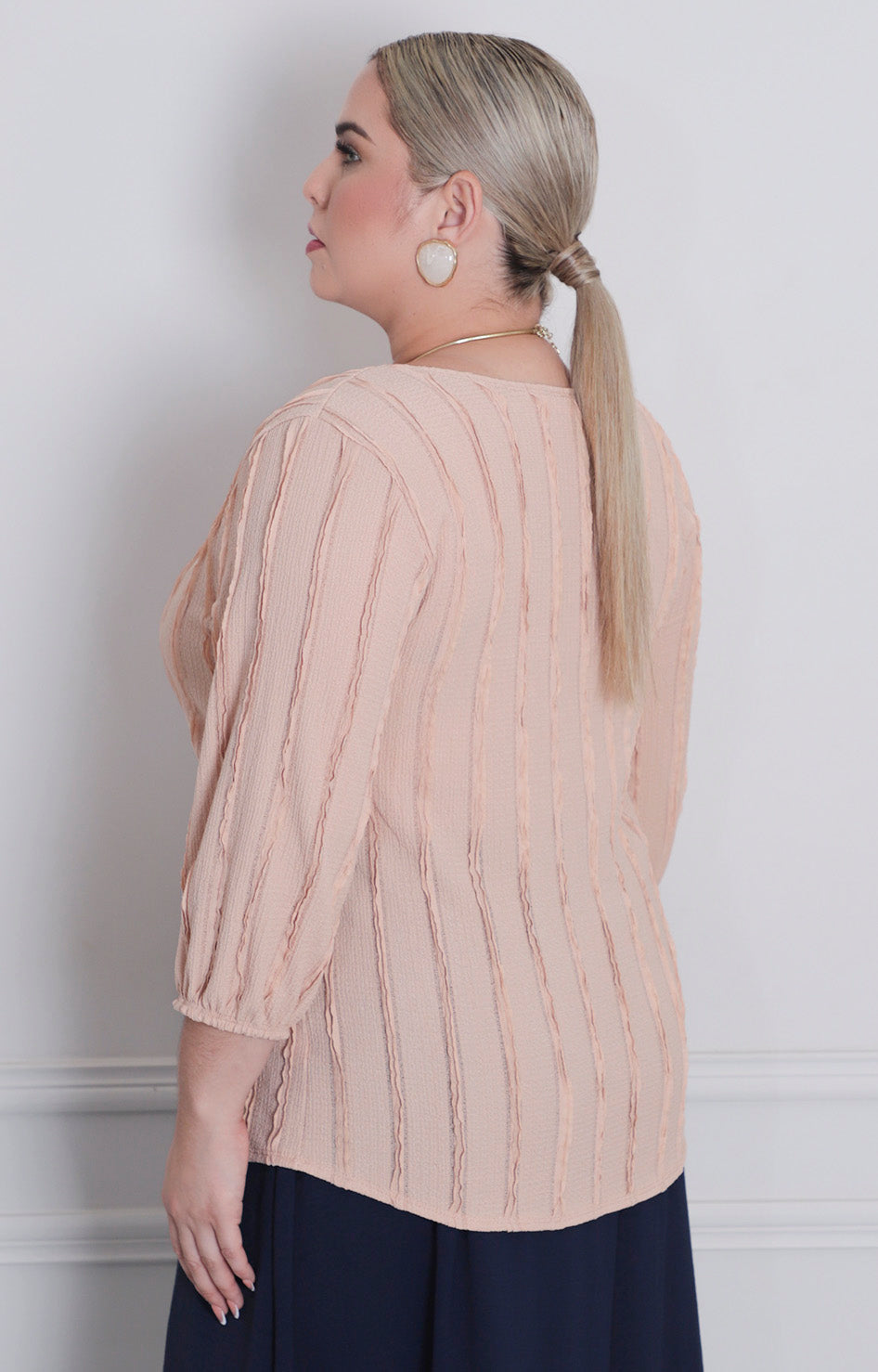 B*3-26*FUEGO*8550*BEIGE - BLUSAS CURVY Boutiquemirel 