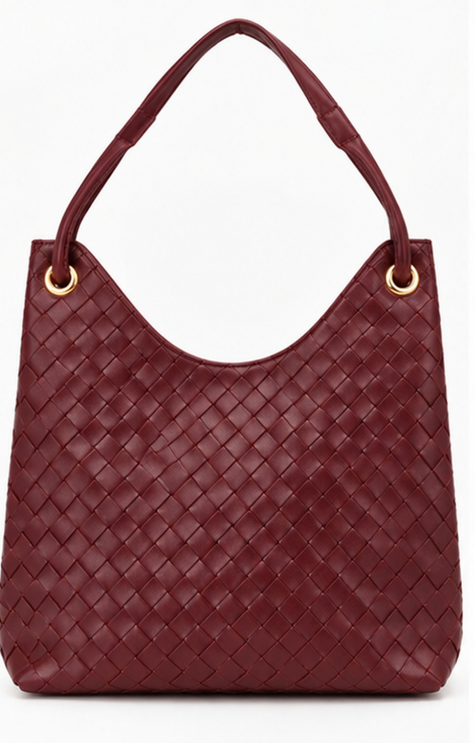 Bolsa de hombro acolchada con cadena