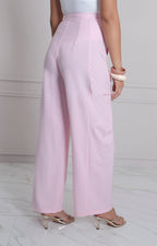 Pantalòn rosa amplio - PANTALON REGULAR Boutiquemirel 