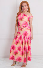Vestido corto estampado - VESTIDO LARGO REGULAR Boutiquemirel 