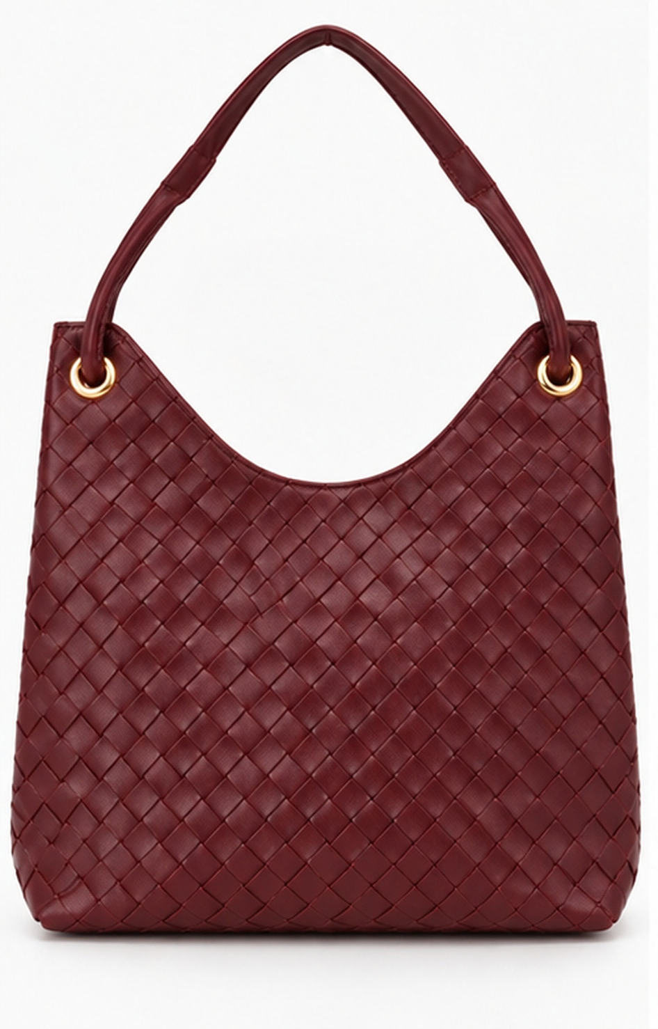Bolsa de hombro acolchada con cadena
