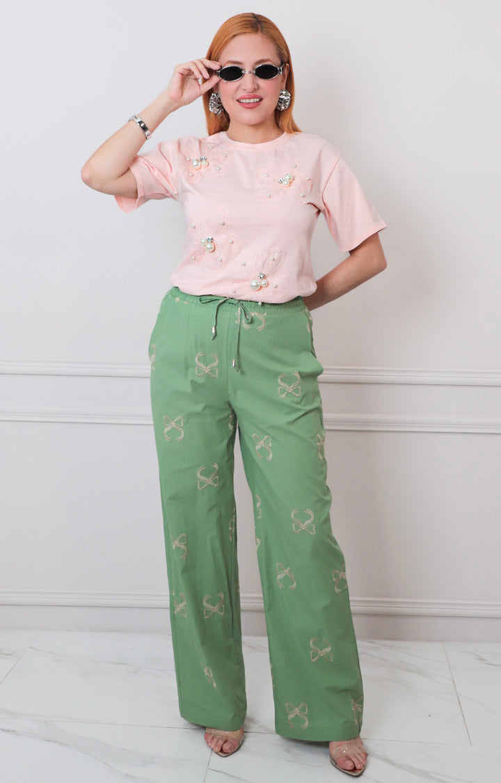 P*4-26*NAANAA*TR230226-8*VERDE - PANTALON REGULAR Boutiquemirel 