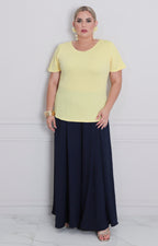 Blusa lisa con textura - BLUSAS CURVY Boutiquemirel 