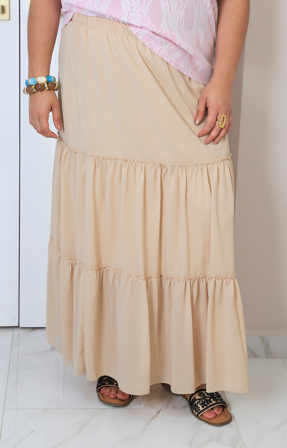 Falda larga