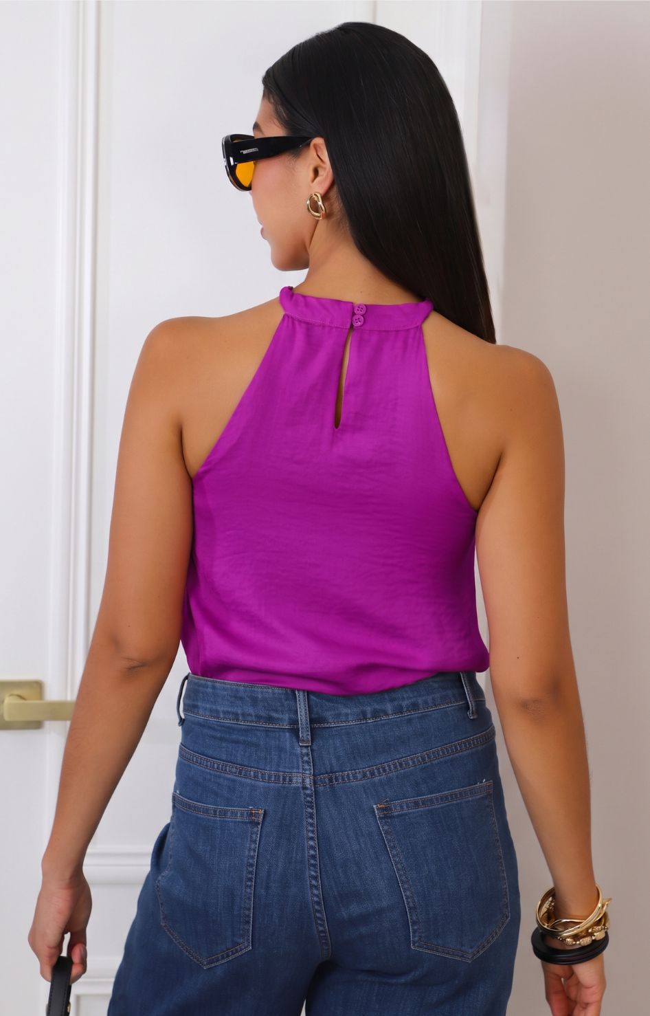 Blusa halter lisa