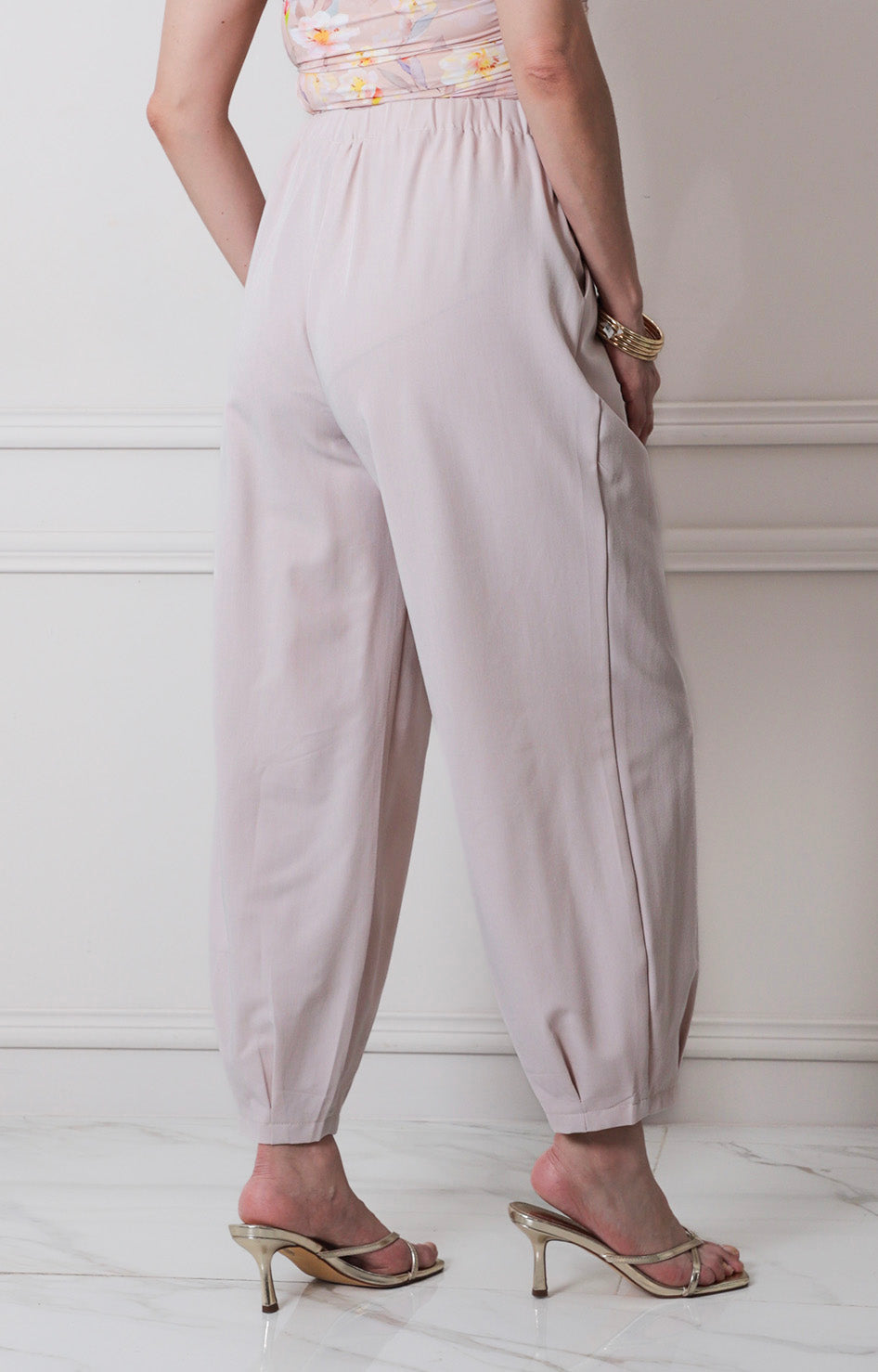 Pantalòn con hebilla dorado - PANTALON REGULAR Boutiquemirel 