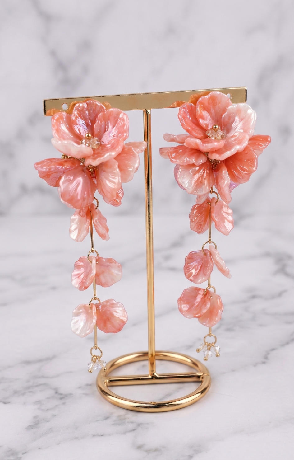 Aretes Flor Coral - ARETES Boutiquemirel 