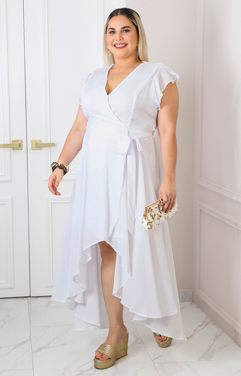 Vestido corte mullete