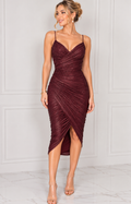 Vestido vino de tirantes