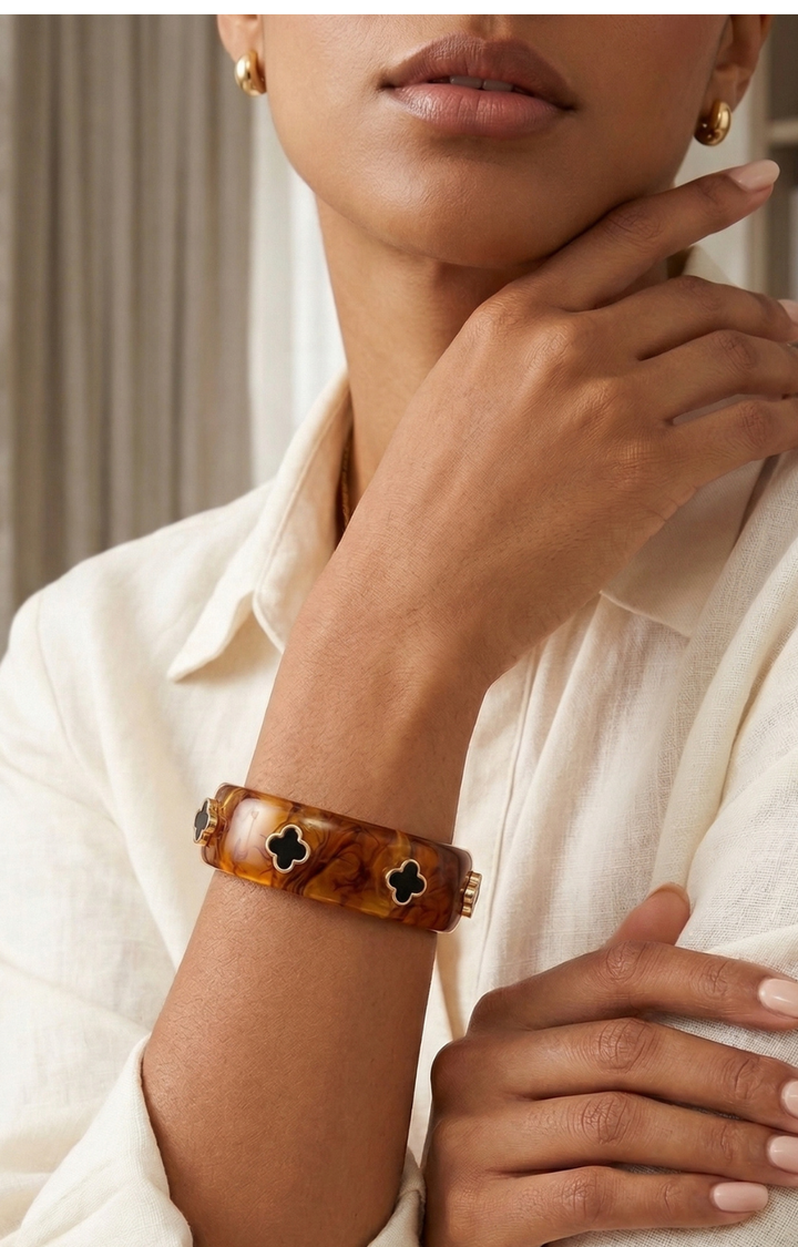 Brazalete con tréboles - PULSERAS Boutiquemirel 