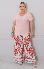 Blusa lisa con mangas - BLUSAS CURVY Boutiquemirel 