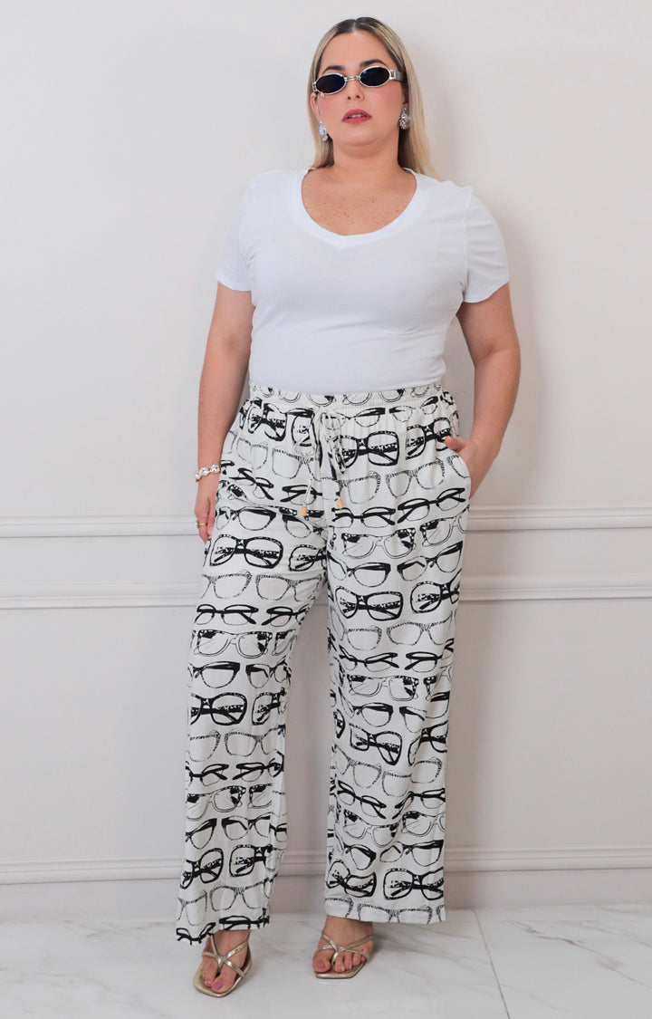 Pantalòn estampado - PANTALON CURVY Boutiquemirel 