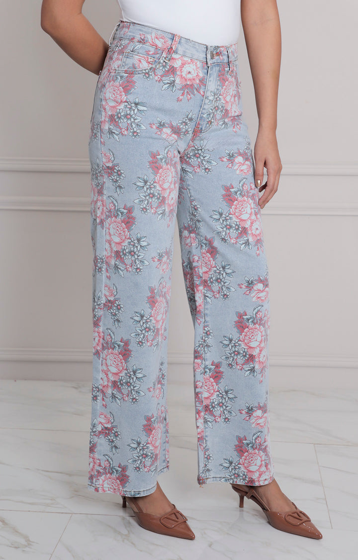 Pantalòn estampado - PANTALON MEZCLILLA REGULAR Boutiquemirel 