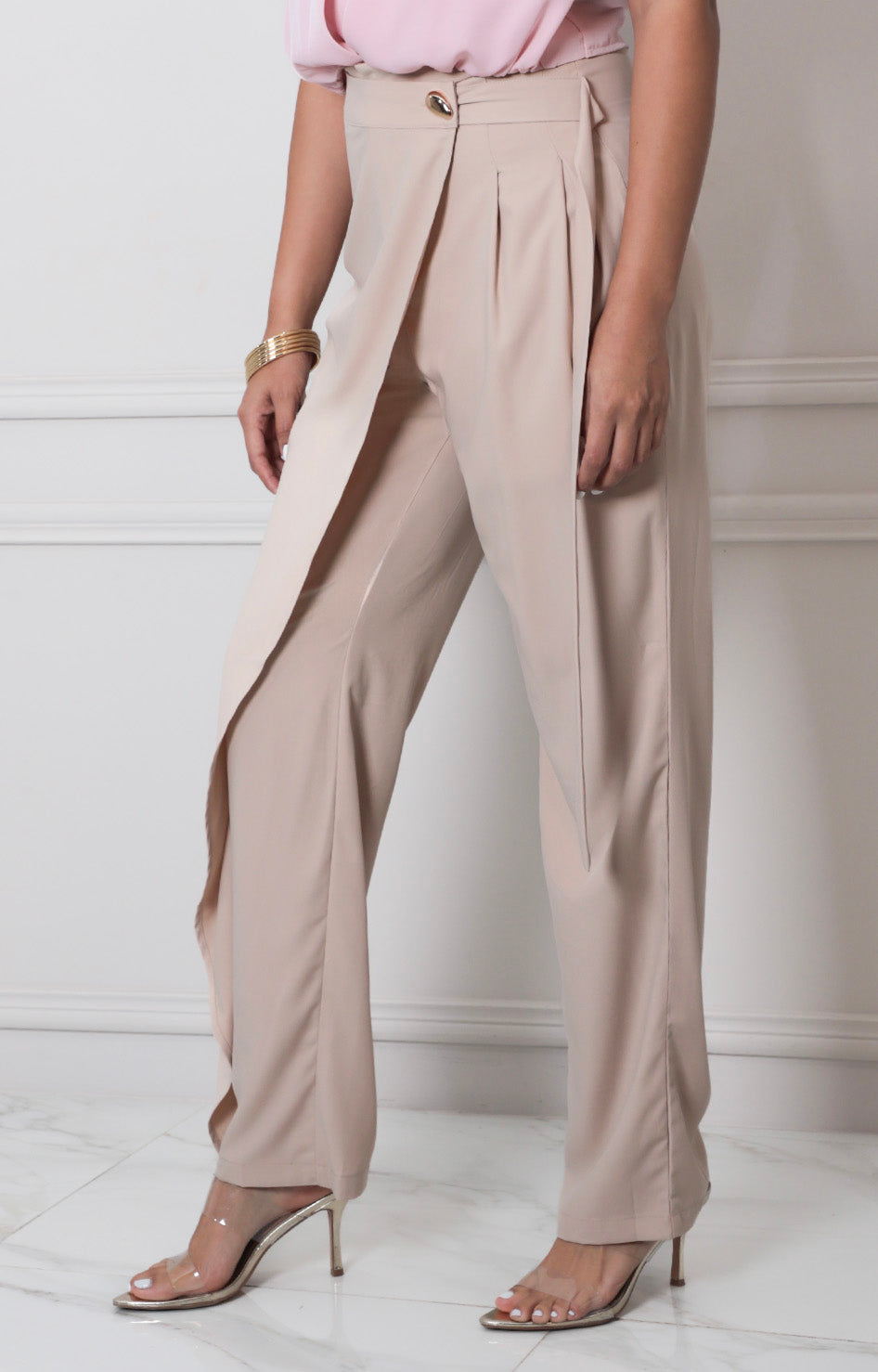 P*3-26*MUY MUY*MM-25278*BEIGE - PANTALON REGULAR Boutiquemirel 