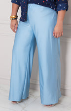 Pantalón satinado - PANTALON CURVY Boutiquemirel 
