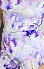 Conjunto asimètrico estampado