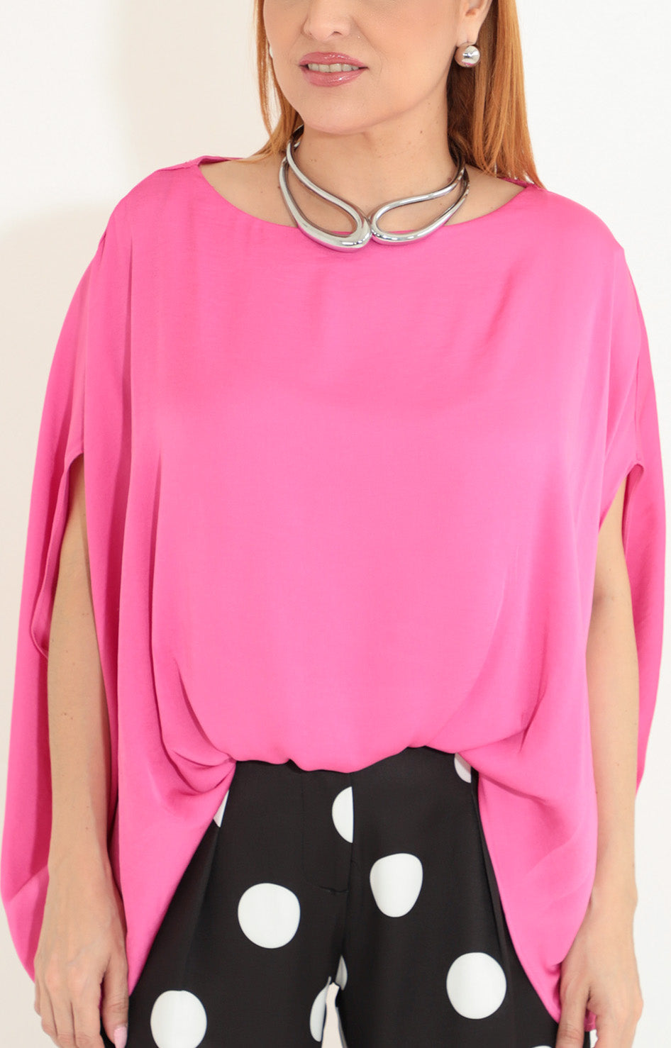 Blusa túnica fucsia - BLUSA Boutiquemirel 