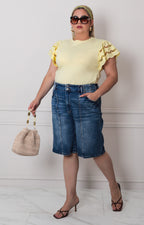 Short de mezclilla - SHORT MEZCLILLA CURVY Boutiquemirel 