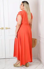 Vestido corte mullete