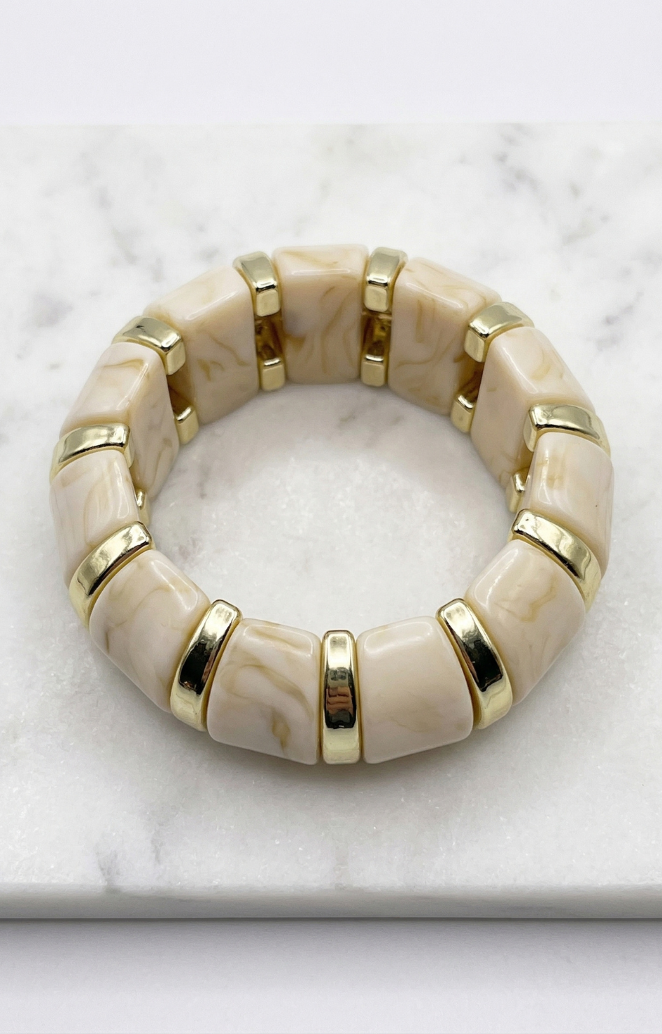 Pulsera color beige - PULSERA Boutiquemirel 