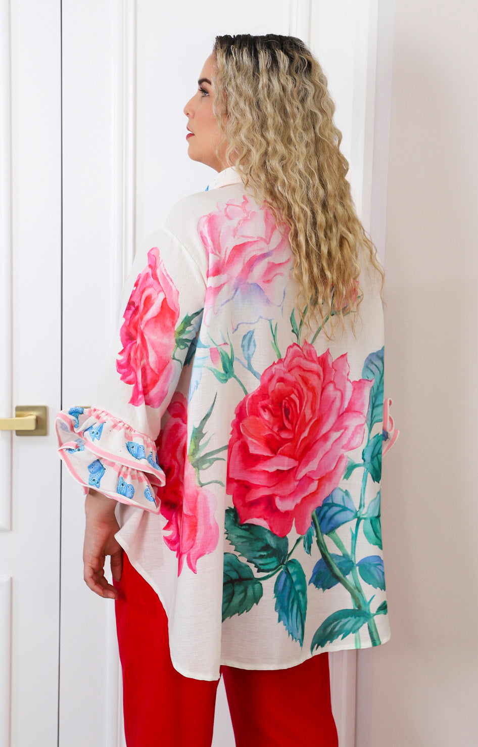 Blusa camisera floral