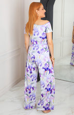 Conjunto asimètrico estampado