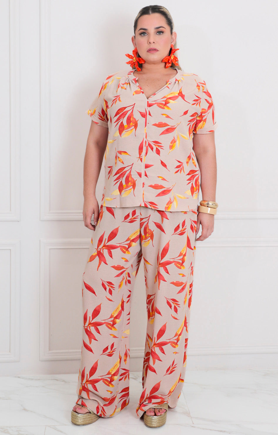 Conjunto estampado