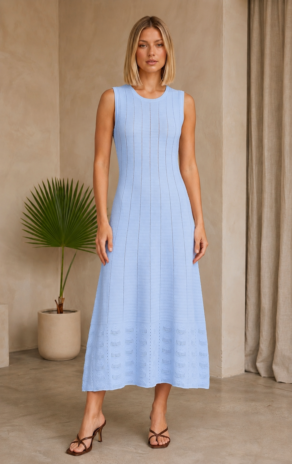 Vestido tejido