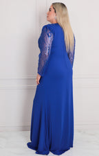 Vestido azul rey de gala - VESTIDO XL Boutiquemirel 