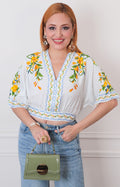 B*4-26*LULUMARI*46328T*AMARILLO ESTAMPADO - BLUSAS REGULAR Boutiquemirel 