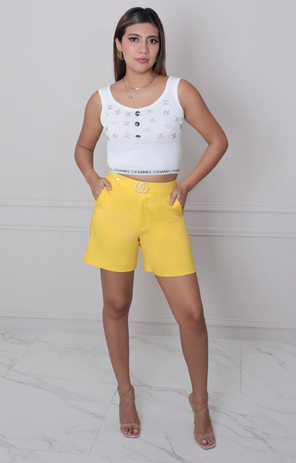Blusa blanca estampada - BLUSA REGULAR Boutiquemirel 