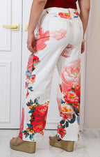 Pantalon estampado floral